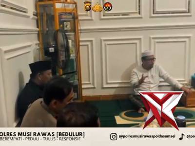silarutahmi polres musi rawas ke ponpes darul barokah - PoliceTube