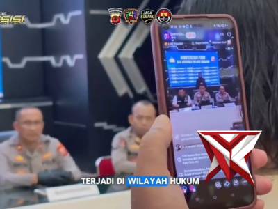 Konferensi pers sat Reskrim Polres Subang