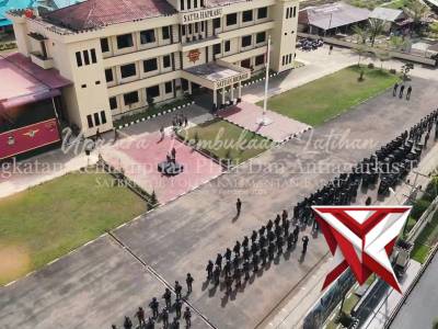 Upacara pembukaan Latihan Peningkatan Kemampuan PHH dan Anti Anarkis 2026