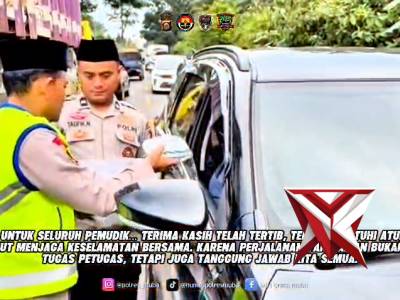 Pengamanan arus mudik 2026