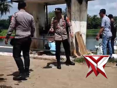 Dukung Program Kapolda Sumsel.Polres Musi Rawas Revitalisasi Jembatan Dam Impres Melalui Program "BE