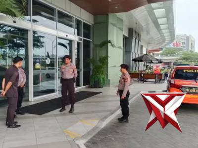 PERSONIL SAT PAM OBVIT MELAKSANAKAN PATROLI RUTIN