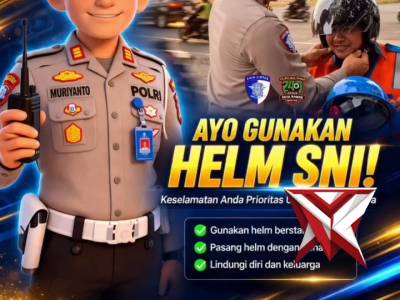 Ayo gunakan HELEM SNI