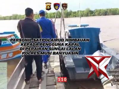 HIMBAUAN KEPADA PARA PENGGUNA PERAIRAN. SM11 - PoliceTube