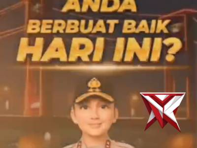 Polsek Stl Ulu Terawas melakukan himbauan kamtibmas