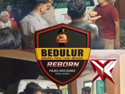 Respon cepat pers Polsek Bts ulu Polres Musi Rawas