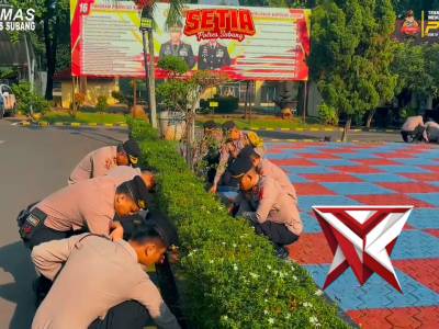 Apel kesiapan Kunker MKD DPR RI ke polres subang