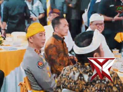 Kapolda Sumatera Selatan Irjen Pol. Dr. Sandi Nugroho menghadiri perayaan Dharma Santi Hari Suci