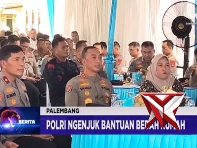KAPOLDA SUMSEL Melaksanakan kegiatan bantuan bedah rumah ?