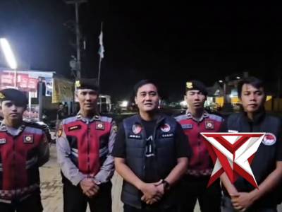 AKSI PENGAMANAN PERSONEL POLRES MUSI RAWAS