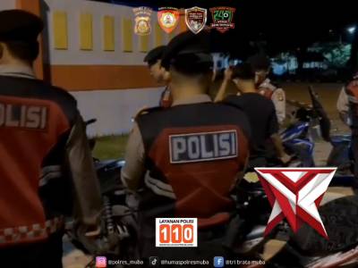 ANGGOTA PATROLI SAMAPTA ANTISIPASI KENAKALAN PARA REMAJA. SM11