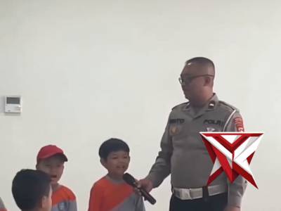 KEGIATAN POLISI SAHABAT ANAK PERSONIL SAT LANTAS POLRES MUSI RAWAS - PoliceTube