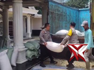 Bhabinkamtibmas laksanakan giat sambang ketahanan pangan