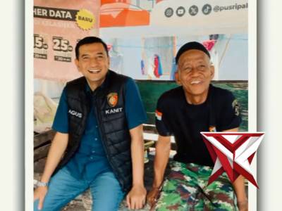 Giat penggalangan Unit Intelakam Polsek Jejawi