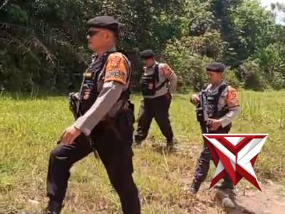 GIAT PATROLI PERSONEL DITPAMOBVIT POLDA SUMSEL DI PTBA TANJUNG ENIM - PoliceTube