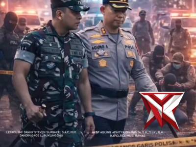 Kapolres Musi Rawas didampingi Dandim 0406 Menghimbau kepadai para Pelaku kejahatan