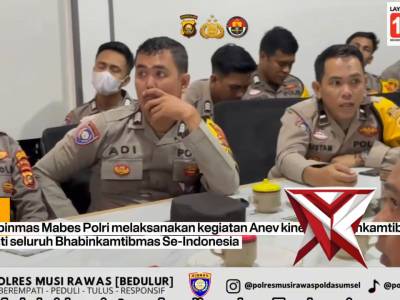 Dalam semangat pengabdian tanpa batas, Bhabinkamtibmas Polres Musi Rawas kembali meneguhkan komitmen