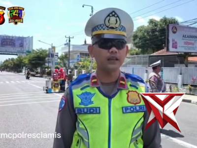 Breaking News Sat lantas Polres Ciamis