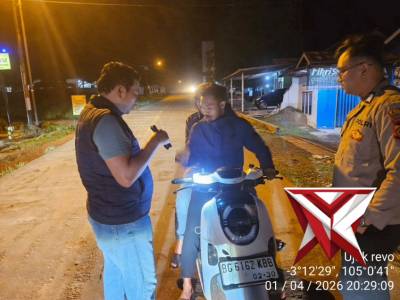 Giat Krudung malam Polsek Pampangan
