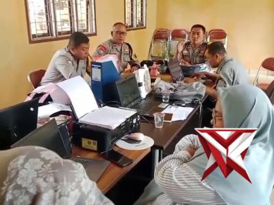 Bhabinkamtibmas Polsek Prabumulih Timur Laksanakan Rakor bersamaPPL wilayah Timur masalah Pokdar