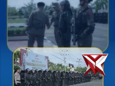 ini merupakan wujud nyata kesiapan Polri dalam menghadapi perkembangan situasi
