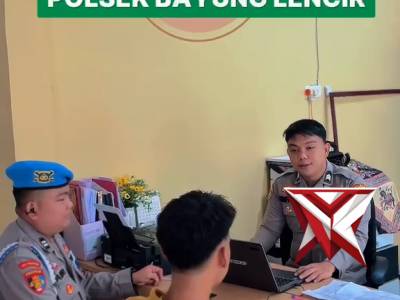 Pelayanan spkt polsek bayung lencir