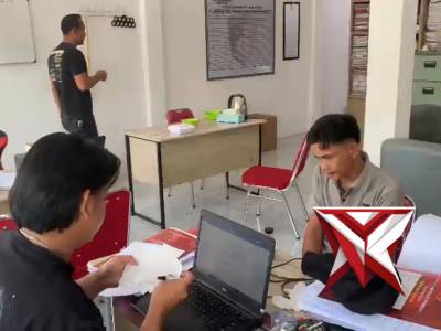 Pemeriksaan saksi satreskrim polres ogan ilir