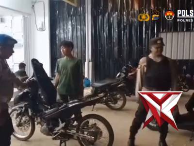 Patroli Blue Light Polsek Ukui