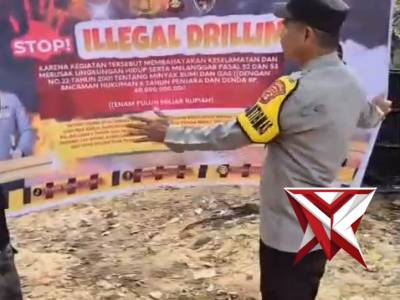 13 Himbauan larangan illegal driling - PoliceTube
