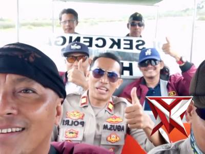 Polsek cengal polres oki HADIR