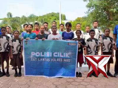 Polisi cilik sat lantas polres MBD