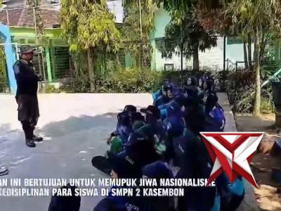 POLSEK KASEMBON HADIR DI SEKOLAH