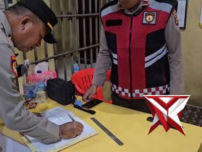 Pengecekan Tahanan Polres Musi Banyuasin ..
