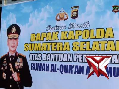 Kapolda Sumatera Selatan Irjen Pol Dr. Sandi Nugroho mewujudkan komitmen nyata dalam pemberdayaan ma - PoliceTube