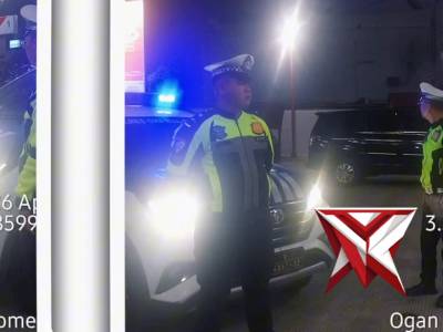 PATROLI SUBUH SATLANTAS POLRES OKI