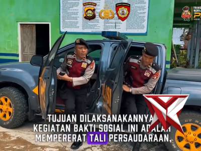 Pada hari Jum'at, 10 April 2026 Personil sat samapta polres musi rawas melaksanakan baksos