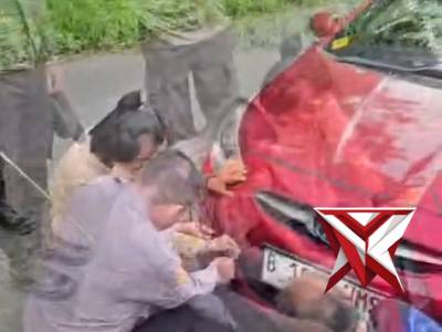 Tim patroli Polsek BTS ulu polres Mura (BS)