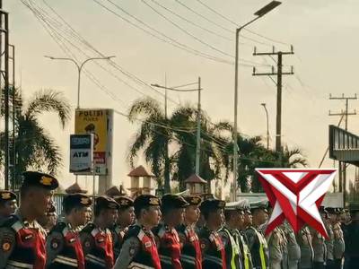 Apel Pagi Tingkatkan Disiplin dan Kesiapsiagaan Personel Polres Musi Rawas