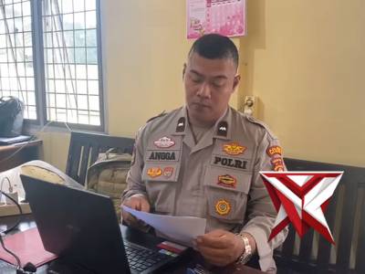 KANIT BINTIBSOS SAT BINMAS MENGECEK MATERI BINLUH KAMTIBMAS