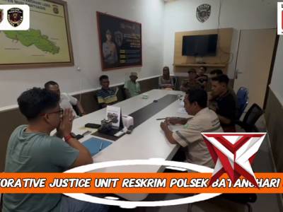 Restorative justice reskrim polsek BHL polres muba