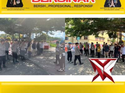 Pastikan Personel Siap Sedia, UKL Regu 3 Polres Empat Lawang Gelar Apel Kesiapsiagaan