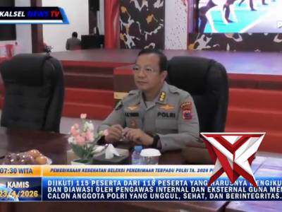 Kabiddokkes Polda Kalsel, Kombes Pol dr. Muhammad El Yandiko, Sp.An-Ti, M.M.