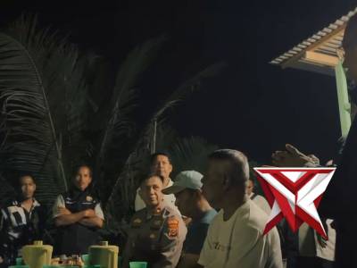 Kapolres Pelabuhan Belawan Kunjungi Pos Kamling Yong Panah Hijau, Ajak Warga Perkuat Kamtibmas