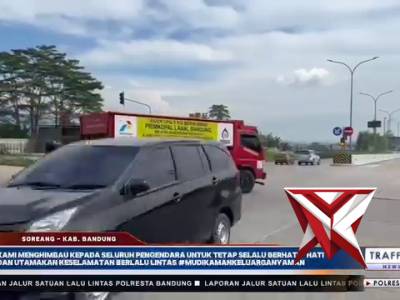 Live report situasi arus lalu lintas terkini di gate toll Soroja