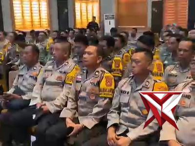 7. Arahan Kapolres Muba kepada Bhabinkamtibmas