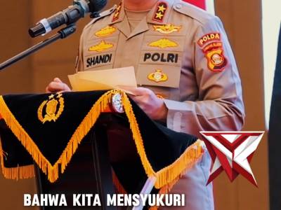 Kapolda Sumsel Irjen Pol Dr. Sandi Nugroho, S.I.K., S.H., M.Hum. resmi membuka Pembekalan - PoliceTube