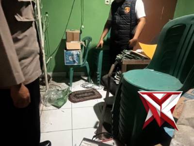 Respon cepat Polsek Bayung Lencir Cek TKP Pencurian?