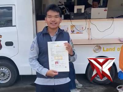 Giat Testimoni Pelayanan SKCK keliling Sat Intelkam Polres Prabumulih