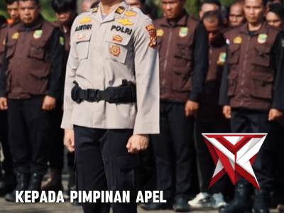 APEL SABUK KAMTIBMAS POLRES EMPAT LAWANG OLEH KAPOLDA SUMSEL