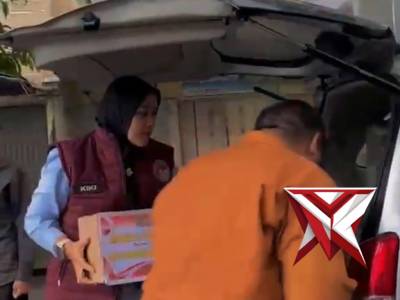 HUT Bhayangkara ke 80 Bansos Polres OKI dari Satresnarkoba